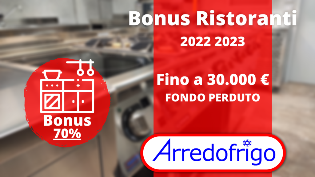 bonus ristoranti 2022 2023